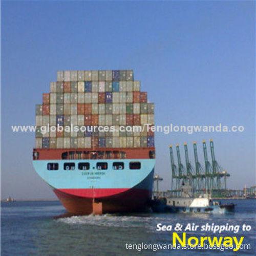 Sea Cargo Ship to Oslo and Sarpsborg in Norway from Shenzhen and Shanghai